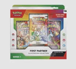 Pokemon TCG First Partner Illustration Collection Series 1 Box SEALED. - Image 1