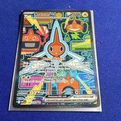 Pokemon Rotom ex 126/094 Special Illustration Rare Full Art Holo Me02 Phantasma… - Image 1