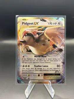 2016 Pokemon TCG XY Evolutions Pidgeot EX 64/108 Ultra Rare Holo Near Mint - Image 1