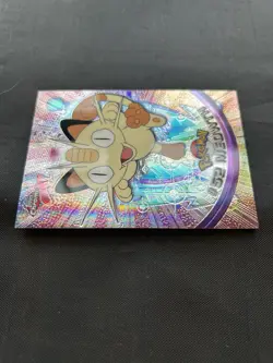2000 Topps Chrome Pokemon Meowth Spectra #52 - NM - Image 4