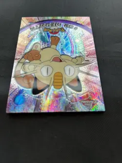 2000 Topps Chrome Pokemon Meowth Spectra #52 - NM - Image 5