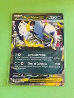 Mega Absol Ex 086/132 MEG EN Pokemon TCG Pack Fresh Mint - Image 1