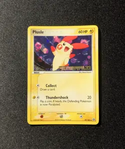 Pokemon EX EMERALD - #37/106 Minun #39/106 Plusle Reverse Holo - ENG - Near Mint - Image 3