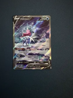 Pokemon TCG Crown Zenith Suicune V GG38/GG70 NM - Image 1