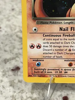 Pokemon TCG Dark Charizard Holo 4/82: NEAR MINT - Image 4