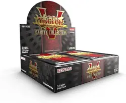 YUGIOH - RARITY COLLECTION 5 V BOOSTER BOX CASE (12 BOXES, ENGLISH, 1ST EDITION) - Image 1