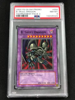 Yugioh 2003 B. Skull Dragon TP3-004 PSA 8 Super Rare - Image 1