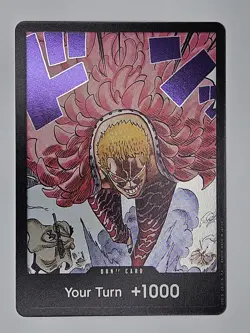 DON Card Donquixote Doflamingo OP10 Royal Blood One Piece Card Game TCG English - Image 1