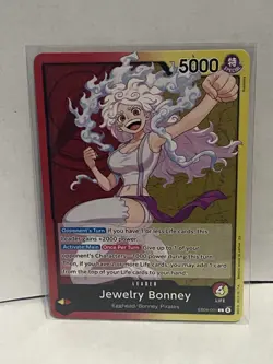 One Piece TCG Jewelry Bonney (EB04-001) Adventure on Kami's Island - Image 1
