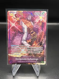 Donquixote Doflamingo OP14-069 SR One Piece CCG Alternate Art Alt NM English - Image 1