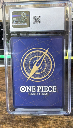 CGC 7.5 NM One Piece Monkey D Luffy ST10-006 3rd Anniv. Jpn Treasure Camp promo - Image 2