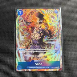 Sabo OP15-046 (Alt Art) SR One Piece CCG - Adventure on Kami’s Island English - Image 1