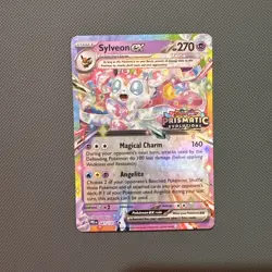 Pokemon Prismatic Evolutions Sylveon ex 041/131 Surprise Box Stamped - Image 1