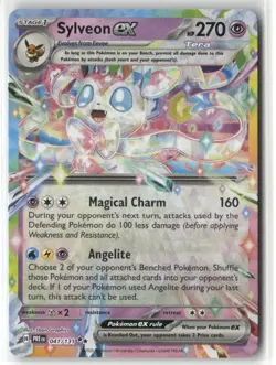 Pokemon Sylveon ex - Double Rare SV: Prismatic Evolutions 041/131 NM - Image 1