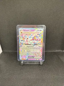 Sylveon ex 041/131 Prismatic Evolutions Pokemon Card Holo Near Mint Condition - Image 1