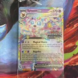 Sylveon EX 041/131 Prismatic Evolutions STAMPED Promo SEALED Pokemon 2025 - Image 1