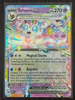 Sylveon ex 041/131 Double Rare Prismatic Evolutions Pokemon NM - Image 1
