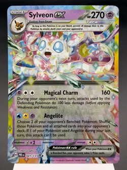 Sylveon ex 041/131 - Ultra Rare Holo - Prismatic Evolutions Pokemon Card MINT - Image 1