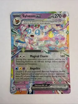 Pokemon Card Sylveon ex 041/131 Prismatic Evolutions Double Rare Mint - Image 1
