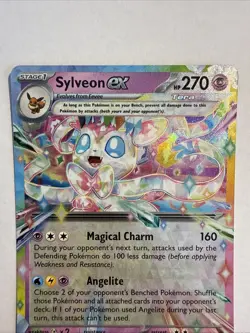 Pokemon Card Sylveon ex 041/131 Prismatic Evolutions Double Rare Mint - Image 3