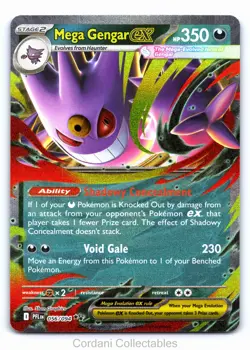Mega Gengar EX 056/094 - Phantasmal Flames - Pokemon Card - Near Mint - Image 1