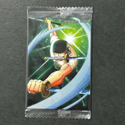S6095 Roronoa Zoro No.02 Japanese One Piece Wafer Card SEALED A12 - Image 1