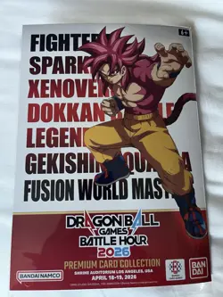 Dragon Ball Games Battle Hour 2026 Premium Card Collection SEALED - Image 1