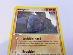 Pokemon Card - Nosepass 18/109 EX Ruby & Sapphire *EX* Rare - Image 3