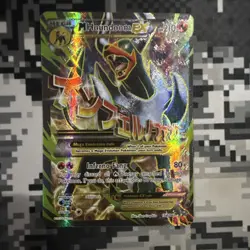 Pokemon TCG Mega Houndoom EX Ultra Rare Card Breakthrough 154/162 - Image 1