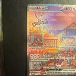 Mew ex 053 Sv: Scarlet & Violet Promo Cards Holo WAY OFF CENTER - Image 3