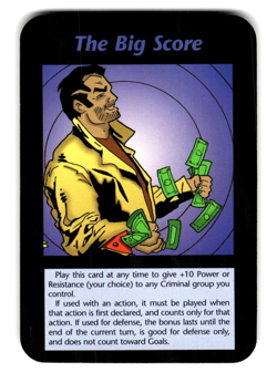 The Big Score Base Set card INWO Illuminati New World Order Game - Image 1