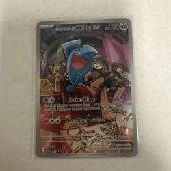 Team Rocket's Wobbuffet 203 - SV: Scarlet & Violet Promo Cards Holo - PTCG - Image 1