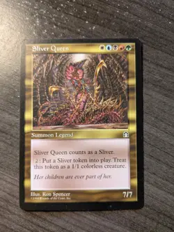 Sliver Queen MTG Magic - Stronghold NM Condition - Image 1