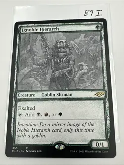 MTG Magic the Gathering Ignoble Hierarch (355/765) Modern Horizons 2 LP - Image 2