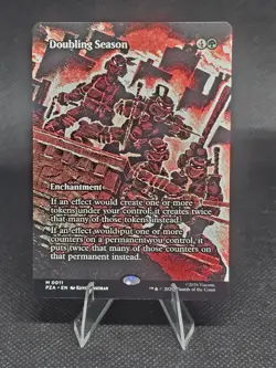 Doubling Season M 0011 Mythic Magic the Gathering TMNT (NON FOIL) - Image 1