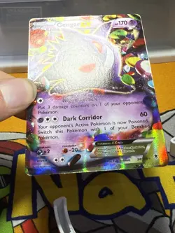 Pokemon Gengar EX 034/119 XY - Phantom Forces Full Art Holo 2014 Raw Near Mint - Image 2