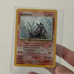 Hunduster 5/75 Neo Discovery Unlimited Holo Rare German Pokemon TCG Card (2001) - Image 1