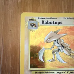 Kabutops 9/62 Fossil Holo Rare Pokemon TCG Card Unlimited 1999 Wizards - Image 3