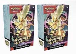 2X Pokemon TCG Mega Evolution Ascended Heroes Booster Bundle PRESALE New - Image 1