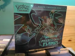 Pokemon Phantasmal Flames ETB 🔥 Mega Evolution • Sealed • In Hand - Fast Ship - Image 1