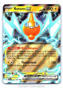 Rotom EX 029/094 - Phantasmal Flames - Pokemon Card - Near Mint - Image 1