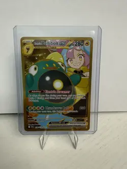 Iono's Bellibolt ex 188/159 Pokemon Journey Together SV09 Hyper Rare Gold NM - Image 1