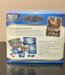 Pokemon TCG Scarlet & Violet - Stellar Crown Elite Trainer Box - SEALED - Image 5