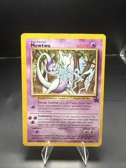 Pokemon Mewtwo 12/53 Wotc Promo Regular MP - Image 2