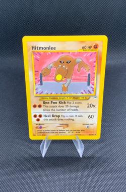 Pokemon Hitmonlee 42/105 Neo Destiny Vintage WOTC Uncommon NM - Image 1