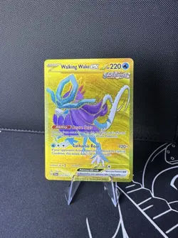 Walking Wake ex 215/162 Hyper Rare Gold Foil Full Art Pokemon 24 Temporal Forces - Image 1