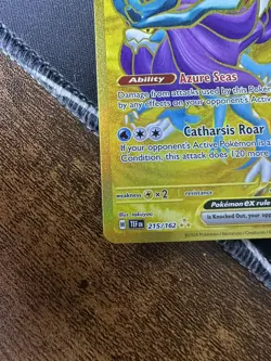 Walking Wake ex 215/162 Hyper Rare Gold Foil Full Art Pokemon 24 Temporal Forces - Image 3