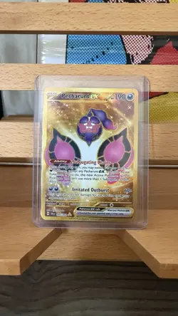 Pokemon TCG Pecharunt ex 095/064 Shrouded Fable - Hyper Rare, Full Art, Gold - Image 1