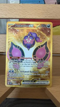 Pokemon TCG Pecharunt ex 095/064 Shrouded Fable - Hyper Rare, Full Art, Gold - Image 2