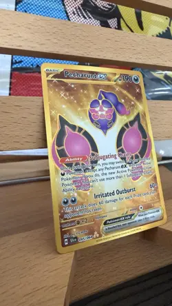 Pokemon TCG Pecharunt ex 095/064 Shrouded Fable - Hyper Rare, Full Art, Gold - Image 3